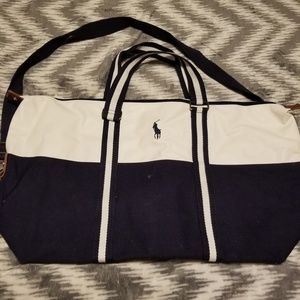 Ralph Lauren Men's Navy Blue Messenger Bag